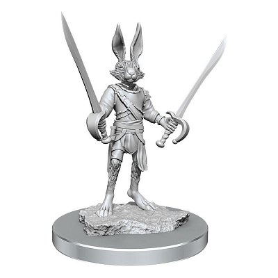 D&D Nolzur\'s Marvelous Miniatures Miniaturen unbemalt 2er-Packs Harengon Rogues Umkarton (4)