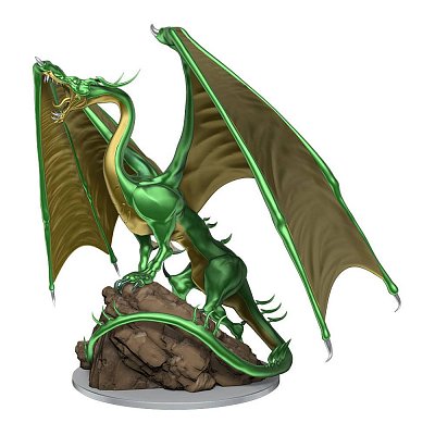 D&D Nolzur\'s Marvelous Miniatures Miniaturen unbemalt Young Emerald Dragon Umkarton (2)