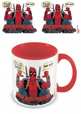 Deadpool Coloured Inner Tasse 2 Thumbs