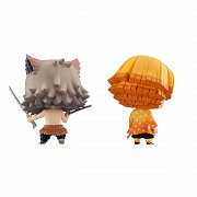 Demon Slayer: Kimetsu no Yaiba Chimimega Buddy Series Minifiguren 2er-Pack Zenitsu & Inosuke 7 cm