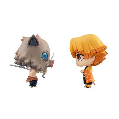 Demon Slayer: Kimetsu no Yaiba Chimimega Buddy Series Minifiguren 2er-Pack Zenitsu & Inosuke 7 cm