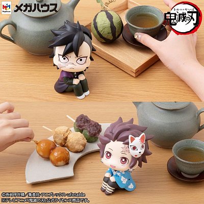 Demon Slayer Kimetsu no Yaiba Look Up PVC Statuen Genya & Tanjiro Final Selection LTD Ver. 11 cm