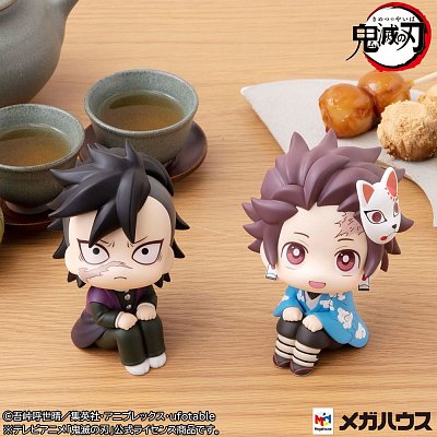 Demon Slayer Kimetsu no Yaiba Look Up PVC Statuen Genya & Tanjiro Final Selection LTD Ver. 11 cm