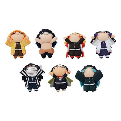 Demon Slayer: Kimetsu no Yaiba Puchi PVC Sammelfiguren 7er-Pack Lay-Down Set 2 3 cm