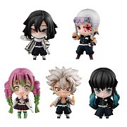 Demon Slayer: Kimetsu no Yaiba Sammelfiguren 5er-Pack Tanjiro & The Hashira Mascot Set B 5 cm