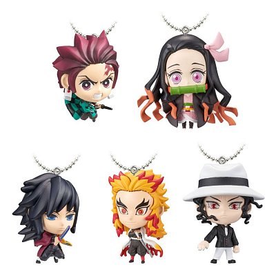 Demon Slayer: Kimetsu no Yaiba Schlüsselanhänger 5 cm Display Deformed Mascot 1 RE (12)