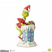 Der Grinch Statue Grinch Climbing in the Chimney by Jim Shore 23 cm