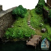 Der Hobbit: Eine unerwartete Reise Diorama Hobbiton Mill & Bridge 31 x 17 cm