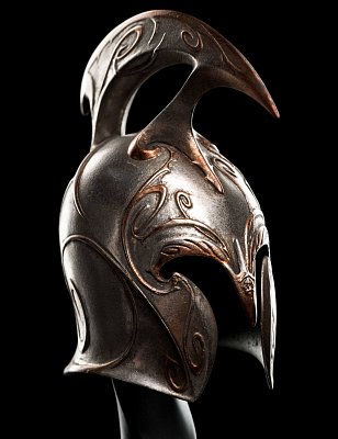 Der Hobbit Eine unerwartete Reise Replik 1/4 Helm der Bruchtal-Elben 11 cm