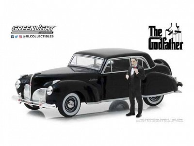 Der Pate Diecast Modell 1/43 1941 Lincoln Continental mit Figur