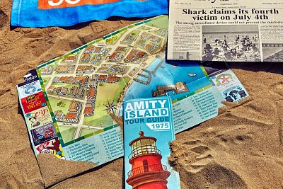 Der weiße Hai Geschenkbox Amity Island Summer of 75