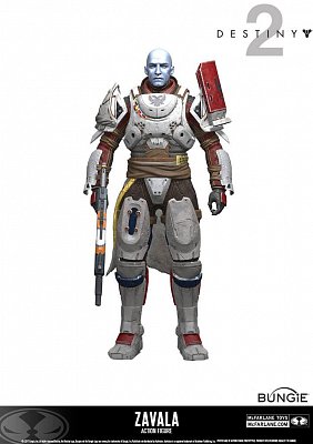 Destiny 2 Actionfigur Zavala 18 cm --- BESCHAEDIGTE VERPACKUNG