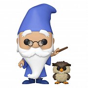 Die Hexe und der Zauberer POP! & Buddy Vinyl Figur Merlin w/Archimedes 9 cm