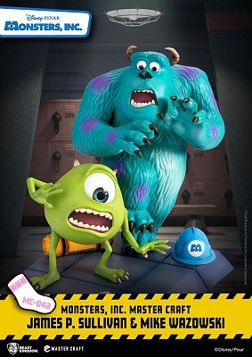 Die Monster AG Master Craft Statue James P. Sullivan & Mike Wazowski 34 cm