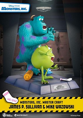 Die Monster AG Master Craft Statue James P. Sullivan & Mike Wazowski 34 cm