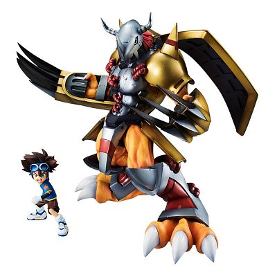 Digimon Adventure G.E.M. Serie PVC Statue Wargreymon & Tai 25 cm