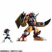 Digimon Adventure G.E.M. Serie PVC Statue Wargreymon & Tai 25 cm