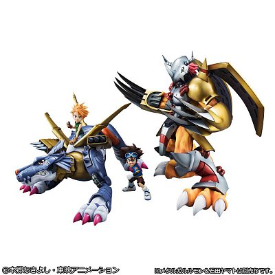 Digimon Adventure G.E.M. Serie PVC Statue Wargreymon & Tai 25 cm