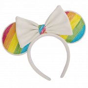 Disney by Loungefly Haarreif Sequin Rainbow Minnie Ears