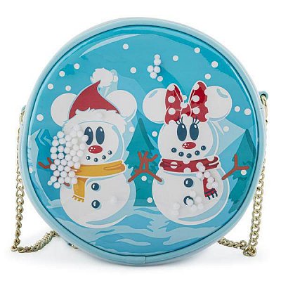 Disney by Loungefly Umhängetasche Snowman Minnie & Mickey Snow Globe