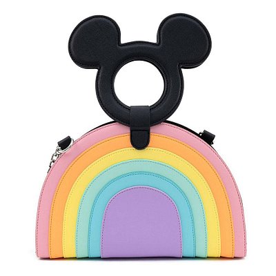 Disney by Loungefly Umhängetasche Mickey Mouse Pastel Rainbow