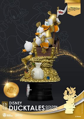 Disney Classic Animation Series D-Stage Diorama DuckTales Golden Edition heo EMEA Exclusive 15 cm