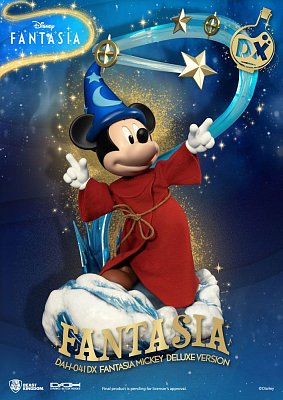 Disney Classic Dynamic 8ction Heroes Actionfigur 1/9 Mickey Fantasia Deluxe Version 21 cm