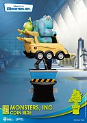 Disney Coin Ride Series D-Stage PVC Diorama Monsters Inc. 16 cm