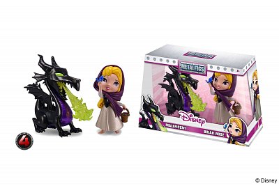 Disney Metalfigs Diecast Minifiguren Doppelpack Maleficent & Briar Rose 10 cm --- BESCHAEDIGTE VERPACKUNG