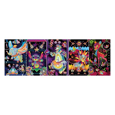 Disney Panorama Puzzle Pop-Art (1000 Teile)