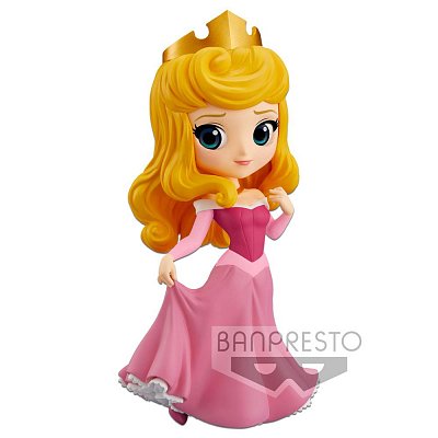 Disney Q Posket Minifigur Princess Aurora A (Pink Dress) 14 cm