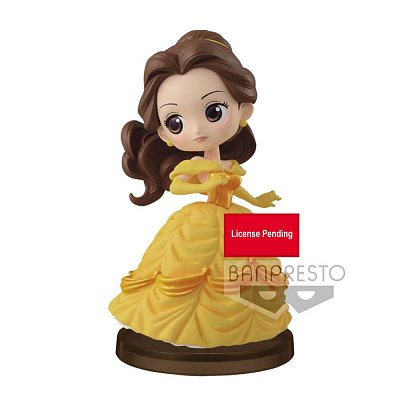 Disney Q Posket Petit Minifigur Story of Belle Ver. D 7 cm