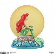 Disney Statue Ariel Sitting on Rock by Moon (Arielle die Meerjungfrau) 19 cm --- BESCHAEDIGTE VERPACKUNG