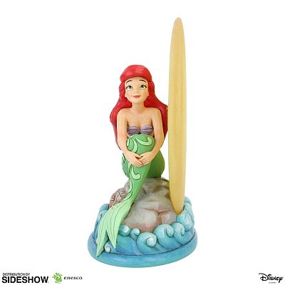 Disney Statue Ariel Sitting on Rock by Moon (Arielle die Meerjungfrau) 19 cm --- BESCHAEDIGTE VERPACKUNG