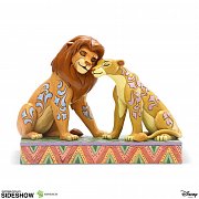 Disney Statue Simba and Nala Snuggling by Jim Shore (König der Löwen) 13 cm