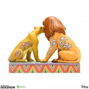 Disney Statue Simba and Nala Snuggling by Jim Shore (König der Löwen) 13 cm