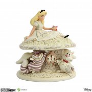 Disney Statue White Woodland Alice in Wonderland (Alice im Wunderland) 18 cm --- BESCHAEDIGTE VERPACKUNG