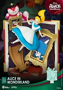 Disney Story Book Series D-Stage PVC Diorama Alice in Wonderland 15 cm