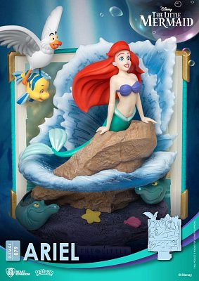 Disney Story Book Series D-Stage PVC Diorama Ariel 15 cm