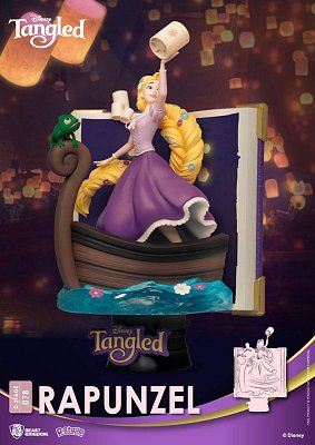 Disney Story Book Series D-Stage PVC Diorama Rapunzel New Version 15 cm