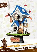 Disney Summer Series D-Stage PVC Diorama Chip und Chap Baumhaus 16 cm