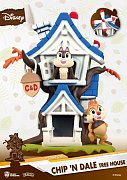 Disney Summer Series D-Stage PVC Diorama Chip und Chap Baumhaus 16 cm