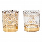 Disney Tumbler Gläser 2er-Pack Gold Mickey