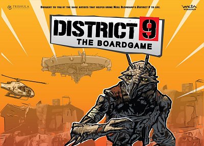 District 9 Das Brettspiel *Englische Version*