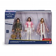 Doctor Who Actionfiguren 3er-Pack Companions of the Fourth Doctors 14 cm