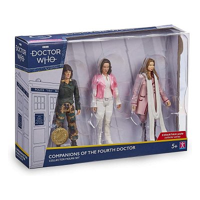 Doctor Who Actionfiguren 3er-Pack Companions of the Fourth Doctors 14 cm