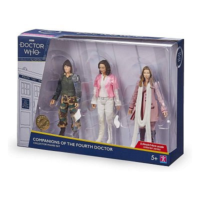 Doctor Who Actionfiguren 3er-Pack Companions of the Fourth Doctors 14 cm