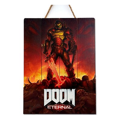 Doom WoodArts 3D Holzdruck Eternal 30 x 40 cm