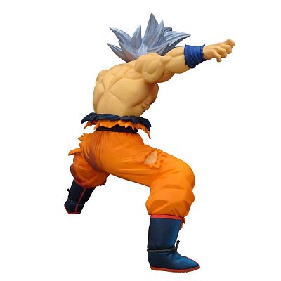 Dragon Ball Super Maximatic PVC Statue The Son Goku 20 cm --- BESCHAEDIGTE VERPACKUNG