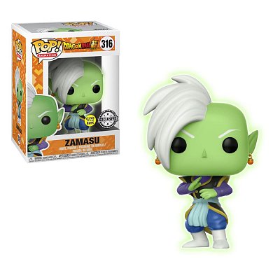 Dragon Ball Super POP! Animation Vinyl Figur Zamasu (Glow) 9 cm